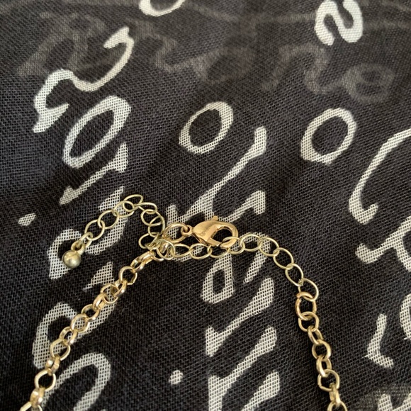 Blue Monochrome Bubble Necklace - Picture 4 of 4